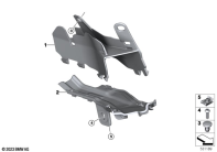 R1300GS 22 (KA1) CONDUIT SUSPENSION STRUT parts diagram