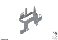 R1300GS 22 (KA1) HOLDER, CHASSIS MODULE parts diagram