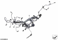 R1300GS 22 (KA1) MAIN WIRING HARNESS parts diagram