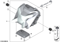 R1300GS 22 (KA1) LED HEADLIGHT parts diagram