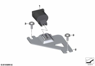 R1300GS 22 (KA1) RESISTOR, 120 OHM, BRACKET, RESISTOR parts diagram