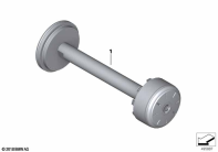 R1300GS 22 (KA1) COVER, REAR AXLE parts diagram