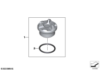 R1300GS 22 (KA1) OIL COVER LID parts diagram
