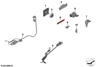 R1300GS 22 (KA1) SPARE PARTS, CASE/TOPCASE E. SYS. parts diagram