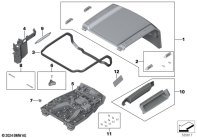 R1300GS 22 (KA1) SPARE PARTS, TOPCASE parts diagram