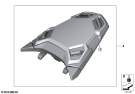 R1300GS 22 (KA1) RETROFIT, LUGGAGE PLATE parts diagram