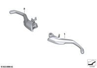 R1300GS 22 (KA1) RETROFIT, HANDLEBAR LEVER, ENDURO parts diagram