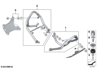R1300GS 22 (KA1) RETROFIT, ENGINE PROTECTION BAR parts diagram