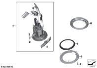 F900GS 22 (K81) FUEL PUMP / FLOAT SENSOR parts diagram