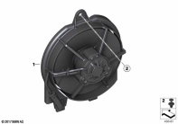 F900GS 22 (K81) FAN parts diagram