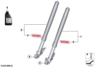 F900GS 22 (K81) FORK LEG parts diagram