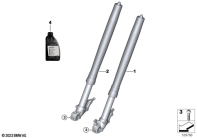 F900GS 22 (K81) FORK LEG parts diagram