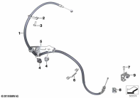 F900GS 22 (K81) CLUTCH CABLE parts diagram