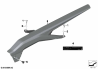 F900GS 22 (K81) CHAIN GUARD parts diagram