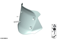 F900GS 22 (K81) WINDSHIELD parts diagram