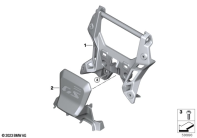 F900GS 22 (K81) WINDSHIELD ATTACHMENT parts diagram
