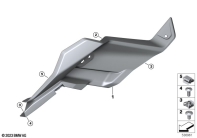 F900GS 22 (K81) SLIPSTREAM DEFLECTOR parts diagram