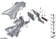 F900GS 22 (K81) LICENSE PLATE HOLDER parts diagram