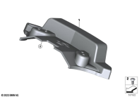 F900GS 22 (K81) FORK PROTECTION COVER parts diagram