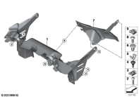 F900GS 22 (K81) EXHAUST DUCT, COOLER parts diagram