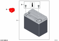 F900GS 22 (K81) BATTERY parts diagram