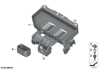 F900GS 22 (K81) BATTERY HOLD DOWN parts diagram