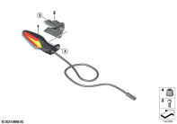 F900GS 22 (K81) MULTIFUNCTIONAL TURN SIGNALS parts diagram
