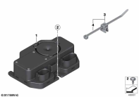 F900GS 22 (K81) CONTROL UNIT DWA parts diagram