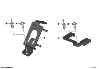 F900GS 22 (K81) CONTROL UNIT BRACKET, TELEMATICS parts diagram