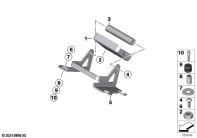 F900GS 22 (K81) CLAMPING parts diagram