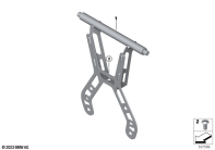 F900GS 22 (K81) HOLDER, NAVIGATOR, ENDURO parts diagram