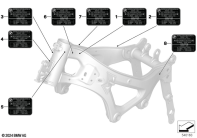 F900GS 22 (K81) INFORMATION LABEL, FRAME parts diagram