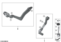 F900GS 22 (K81) RETROFIT, GEARSHIFT LEVER, ADJUST. parts diagram