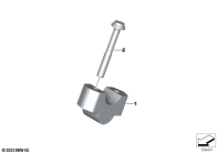 F900GS 22 (K81) RETROFIT, HANDLEBAR RISERS parts diagram