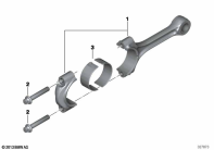 R12 nineT 22 (KR1) CONNECTING ROD / CONNECTING ROD BEARING parts diagram