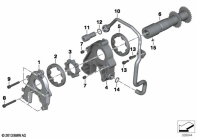 R12 nineT 22 (KR1) SINGLE PARTS FOR OIL PUMP parts diagram