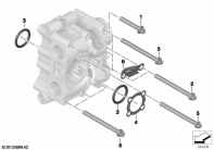 R12 nineT 22 (KR1) ATTACHMENT FOR CONTROL SUPPORT parts diagram