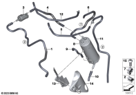 R12 nineT 22 (KR1) VENTILATION, EMISSIONS MONITORING parts diagram