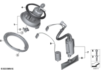 R12 nineT 22 (KR1) FUEL PUMP/FILTER parts diagram