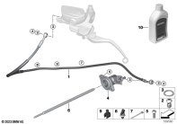 R12 nineT 22 (KR1) CLUTCH CONTROL parts diagram
