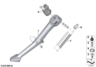R12 nineT 22 (KR1) SIDE STAND parts diagram
