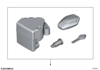 R12 nineT 22 (KR1) SINGLE KEY LOCKING FOR KEYLESS RIDE parts diagram