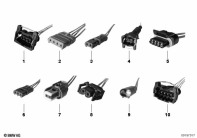 R12 nineT 22 (KR1) REPAIR PLUG parts diagram