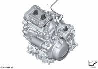F850GS ADV 17 (K82) ENGINE parts diagram