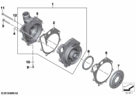 F850GS ADV 17 (K82) COOLANT PUMP WITH DRIVE parts diagram