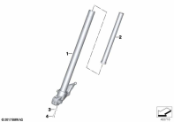 F850GS ADV 17 (K82) FORK SLIDER parts diagram