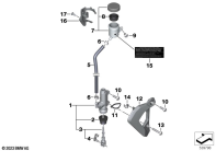 F850GS ADV 17 (K82) BRAKE MASTER CYLINDER parts diagram