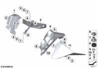 F850GS ADV 17 (K82) SLIPSTREAM DEFLECTOR parts diagram