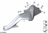F850GS ADV 17 (K82) FAIRING SIDE PANELS parts diagram