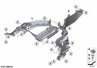 F850GS ADV 17 (K82) TANK COVER, SIDE parts diagram